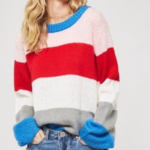 Oversized Stripe Sweater